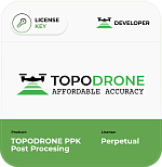 TOPODRONE PPK Post Processing Perpetual License TOPODRONE PPK Post Processing Perpetual License